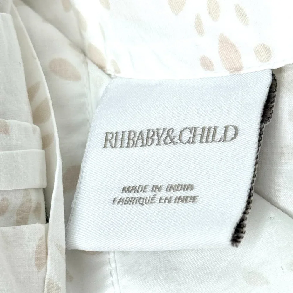 RESTORATION HARDWARE Baby & Child 1 PC Twin Flat Top Sheet 4 PC Pillowcases
